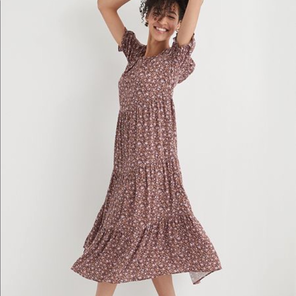 Aerie Garden Party Midi Dress